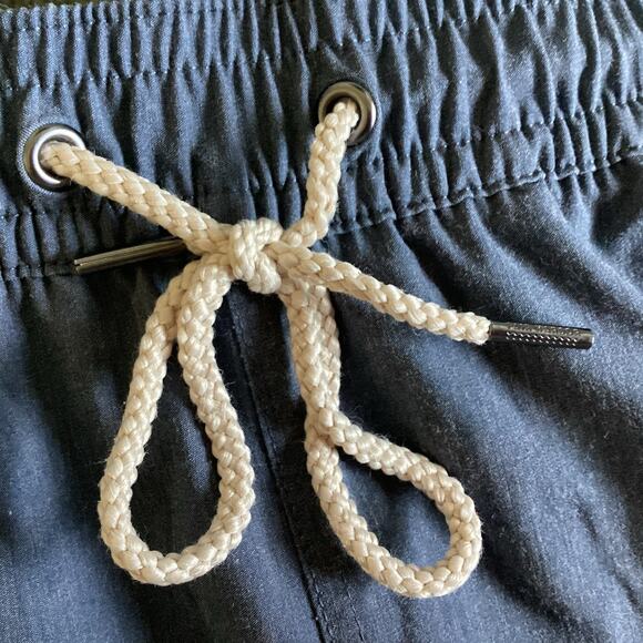 Fair Harbor Men's Shorts XXL Blue Swim Trunks Bayberry Drawstring Built In Liner - Picture 3 of 5